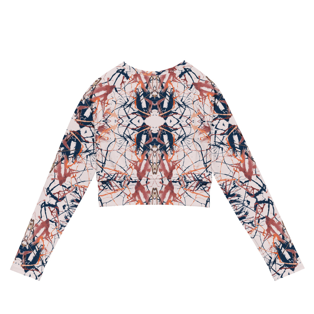 Vazzari Cybernetic 2075 Crop Top on a clean white background