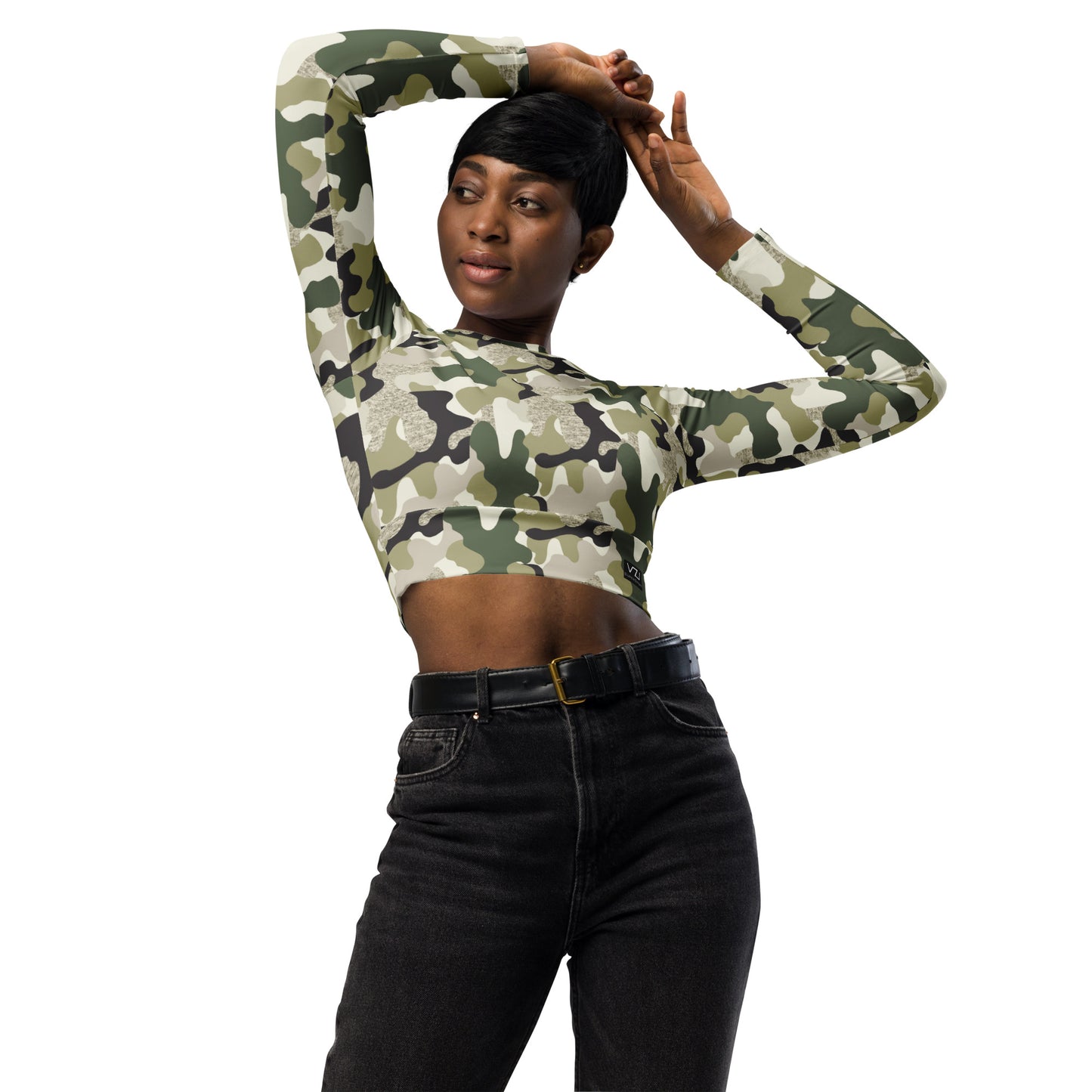 Long Sleeve Crop Top