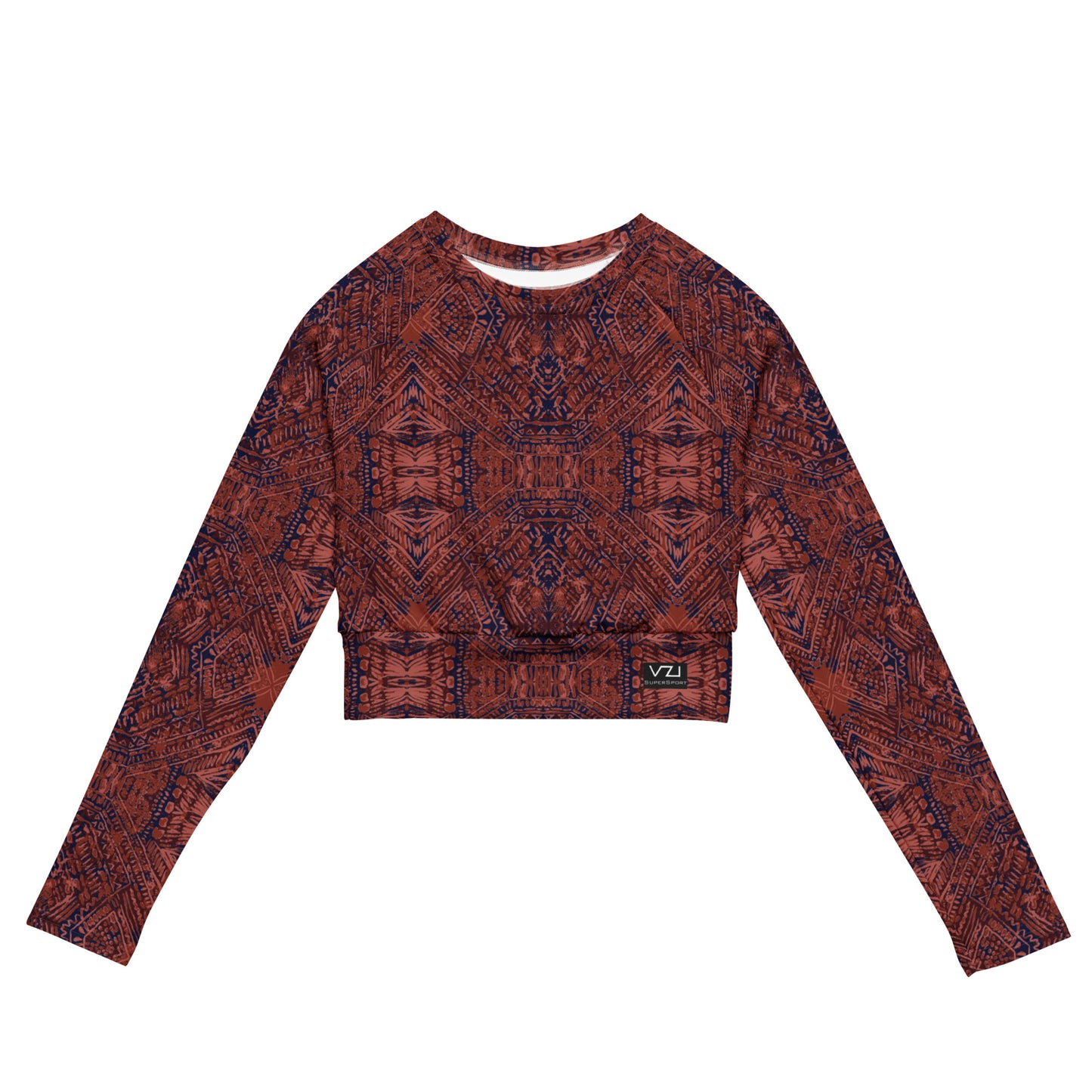 VZI Long Sleeve Crop Top