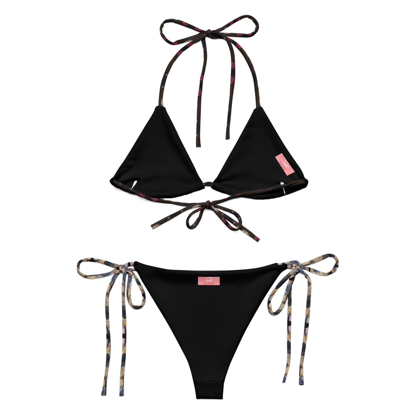 Paradigm Shift: String Bikini - VZI Beachwear, Set, Removable padding, Soft and Strechy