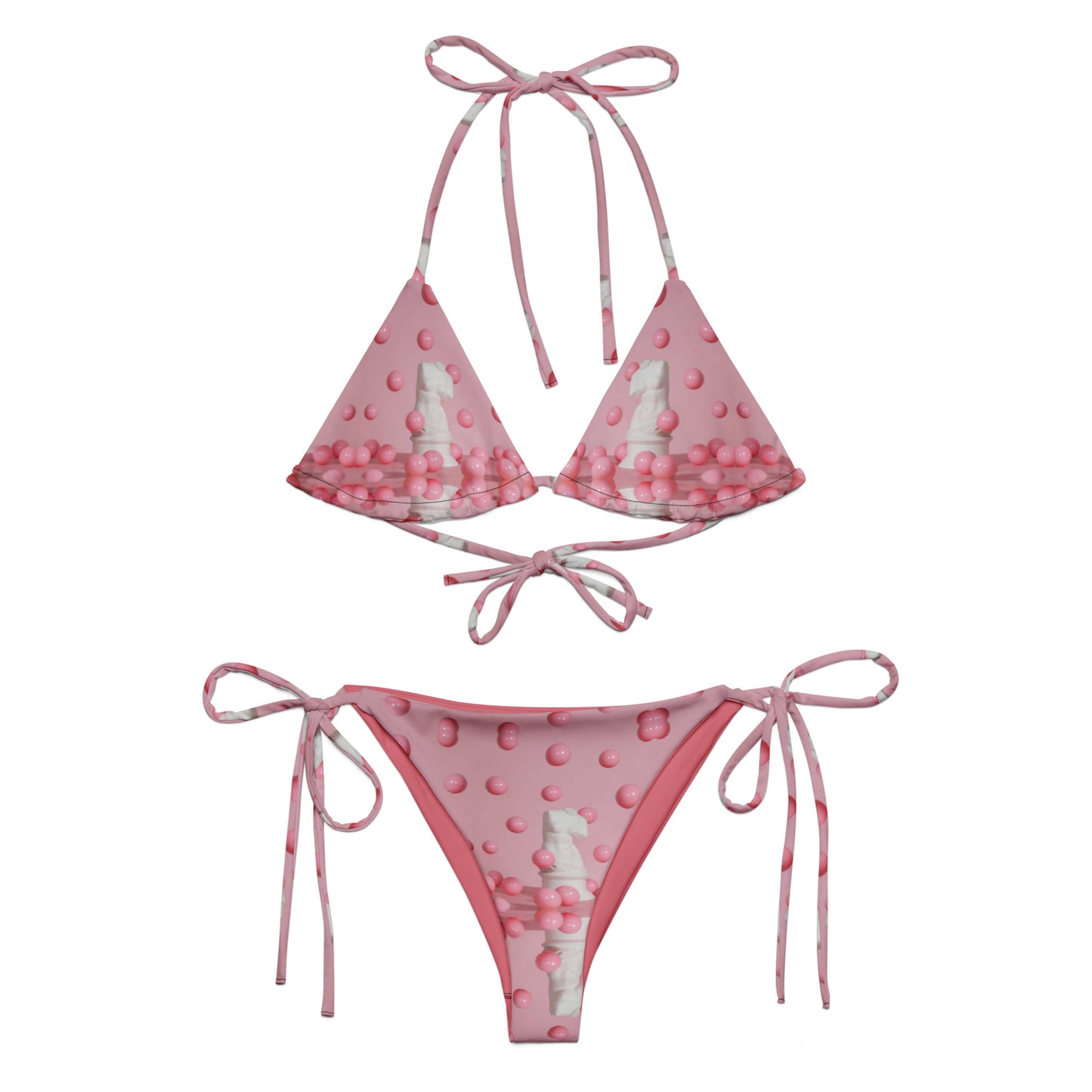 Unseen Aura: String Bikini - VZI Beachwear, Set, Removable padding, Soft and Strechy