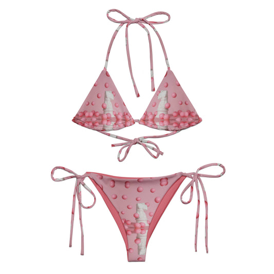 Unseen Aura: String Bikini - VZI Beachwear, Set, Removable padding, Soft and Strechy
