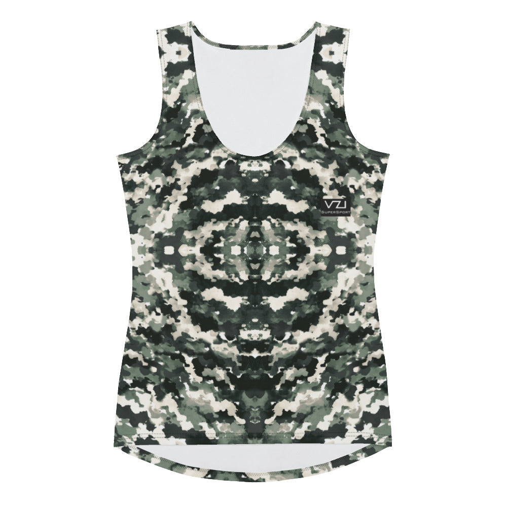 Verdant Shadows: Tank Top For Women's - Endurance Series, SuperSport