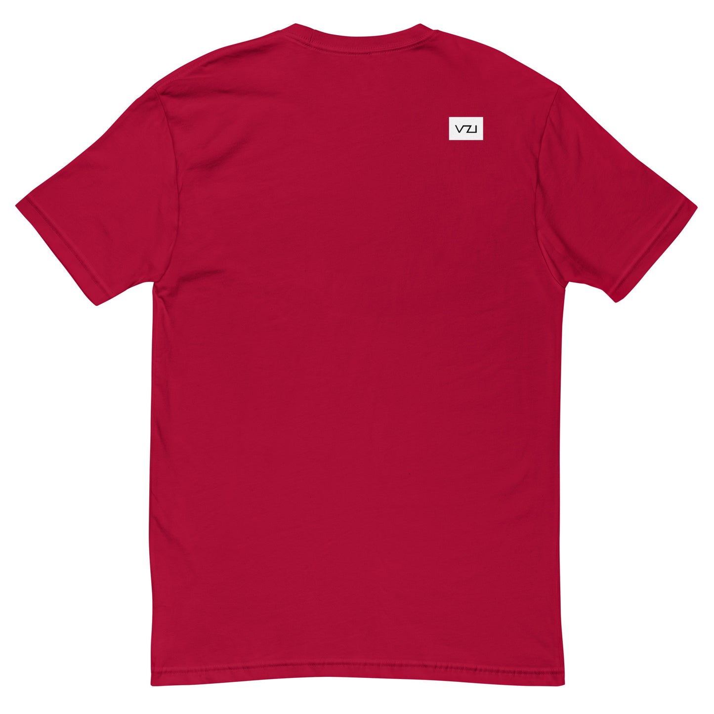 VZI Couture: Men's Fitted T-Shirt - Digital Meditation, Smart Casual, Streetwear