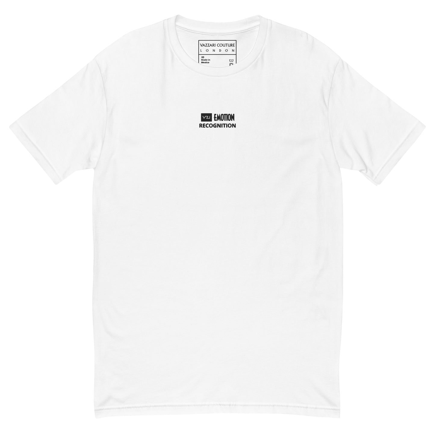 Emotion Recognition: Men's Fitted T-Shirt - form-fitting, soft, rich cotton, smart casual