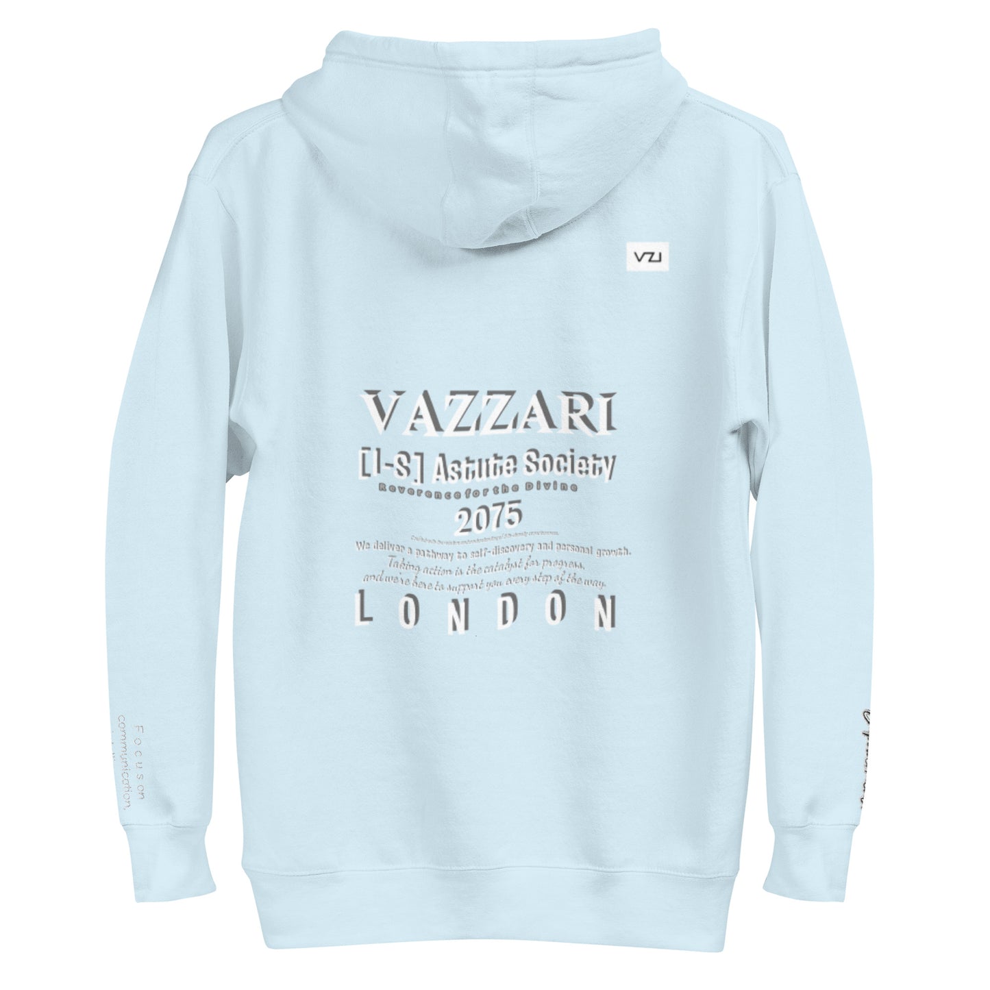 Mercurion: Men's Hoodie, Classic Cotton: Focus on communication, intelligence, and agility.(Empowerment)