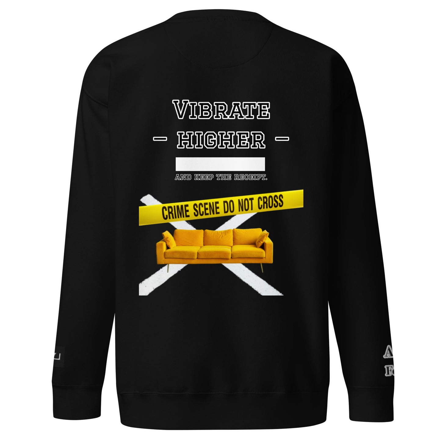 Allergy Drama – Vibrate Higher - Unisex Premium Sweatshirt