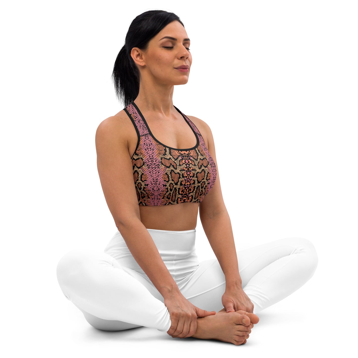 Obscure Revival - Padded Sports Bra: Removable Padding, Scoop neckline and racerback