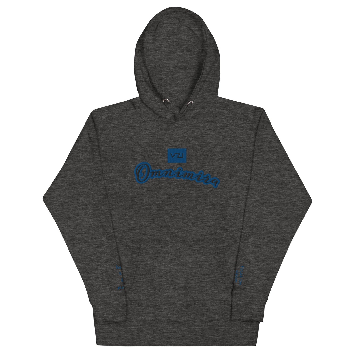 Omnimira: Women's Hoodie - Cotton Heritage: Seeing beyond the obvious - Vazzari Couture