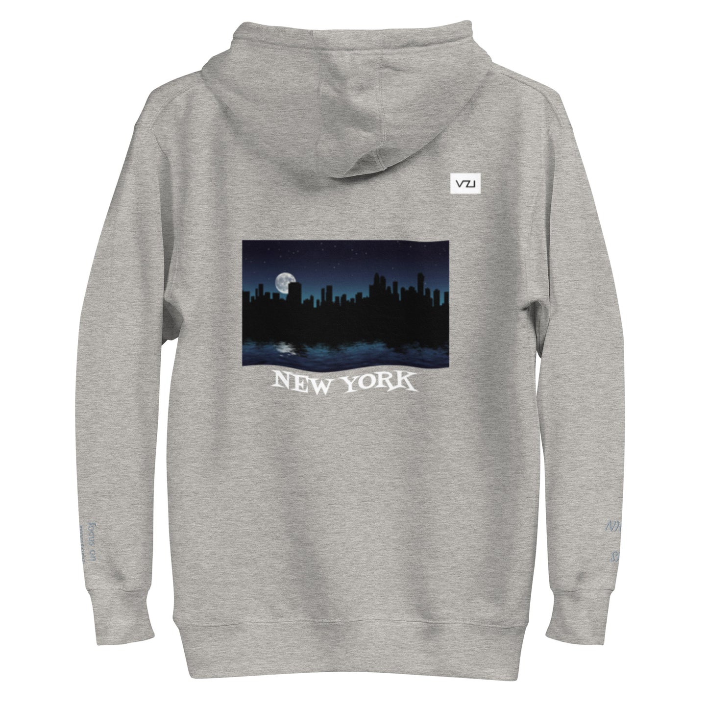 Lunaris: Unisex-Hoodie, klassische Baumwolle: Fokus auf Mysterium und Intuition (Nachthimmel)