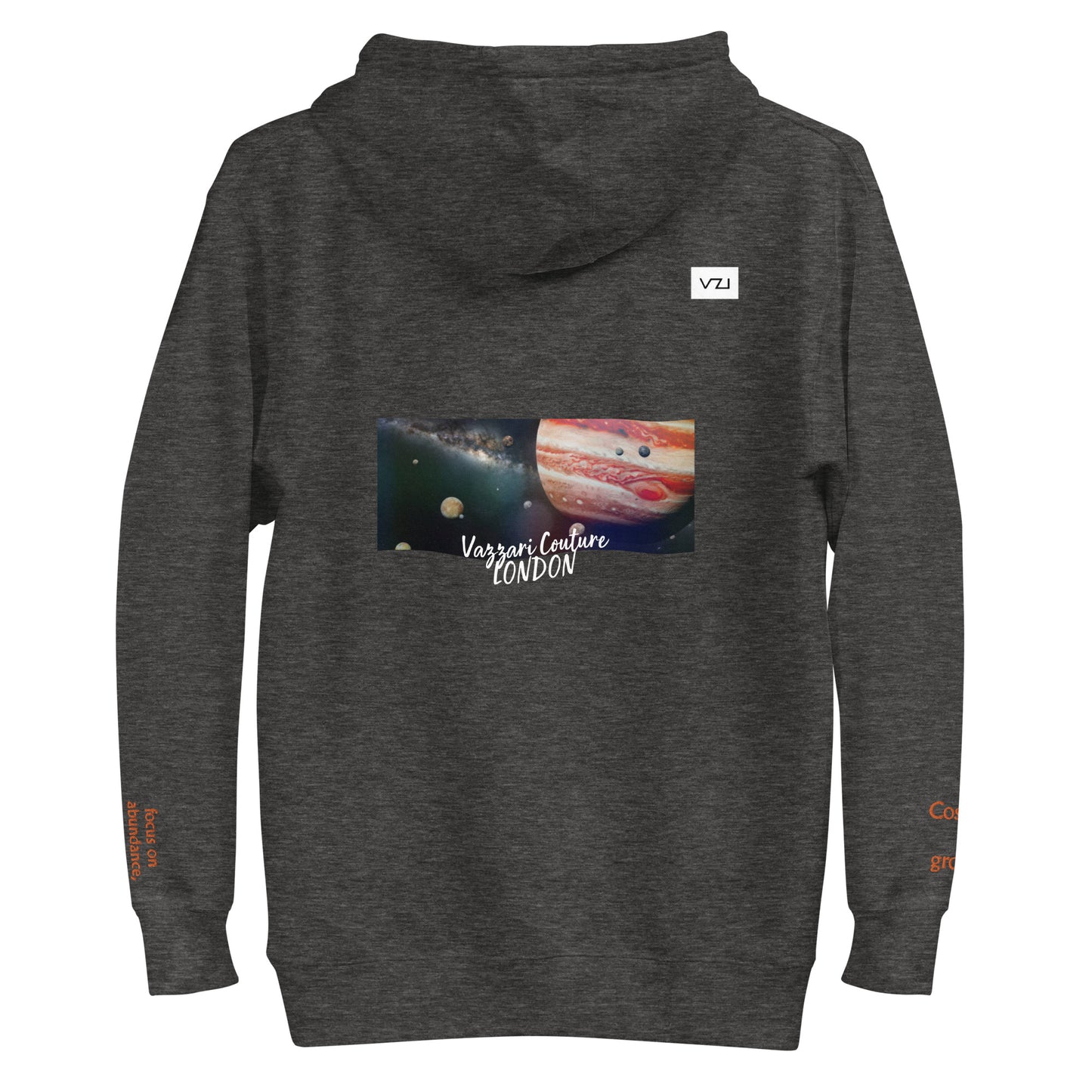 Jovianova: Unisex Hoodie, Classic Cotton: Focus on abundance, growth, and success(Cosmic growth)