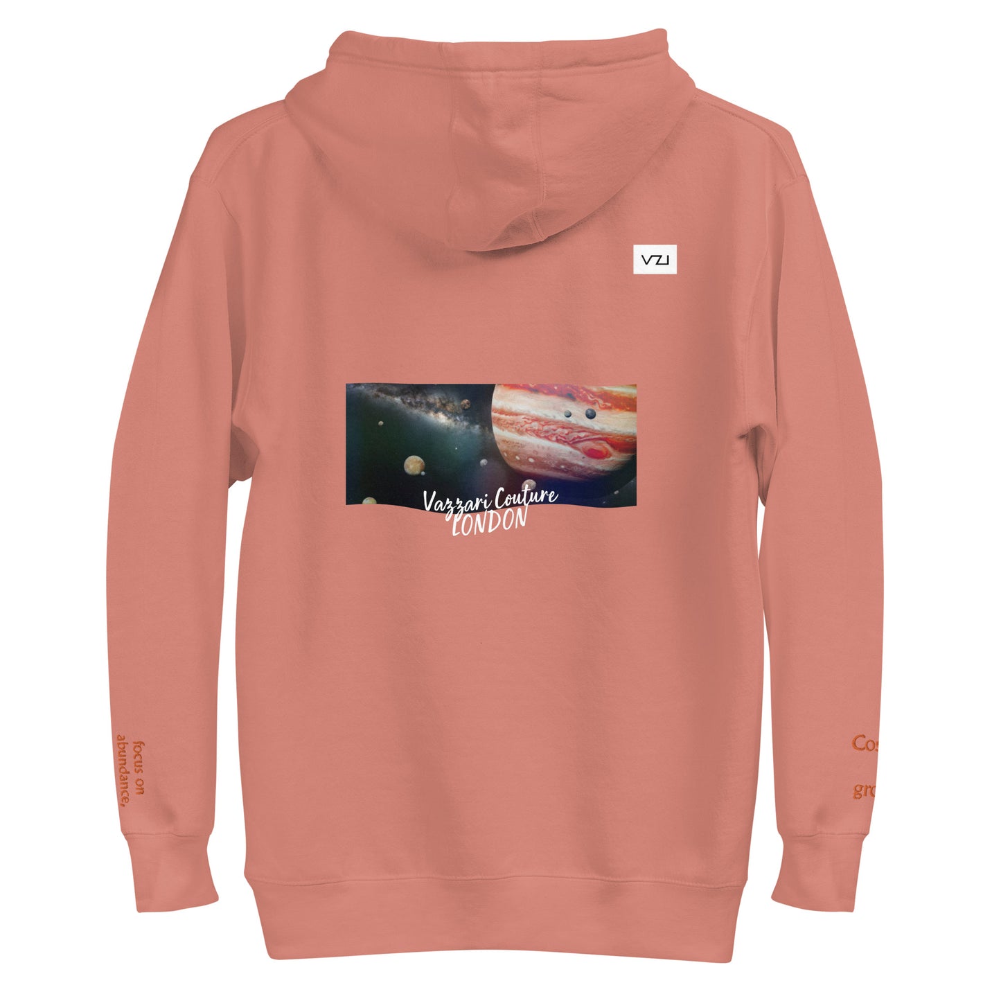 Jovianova: Unisex Hoodie, Classic Cotton: Focus on abundance, growth, and success(Cosmic growth)