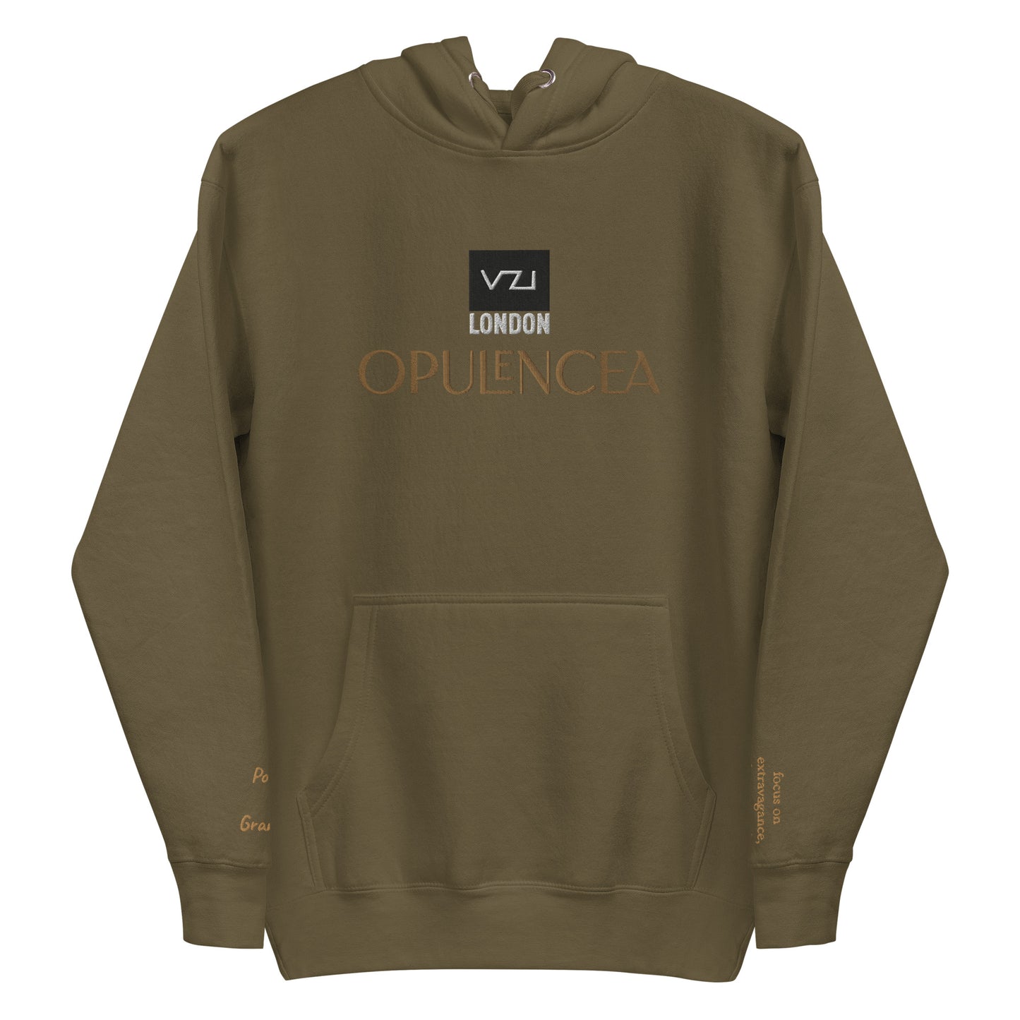 Opulencea: Unisex, Classic Cotton: Focus on extravagance, luxury, and indulgence(Posh Grandeur)