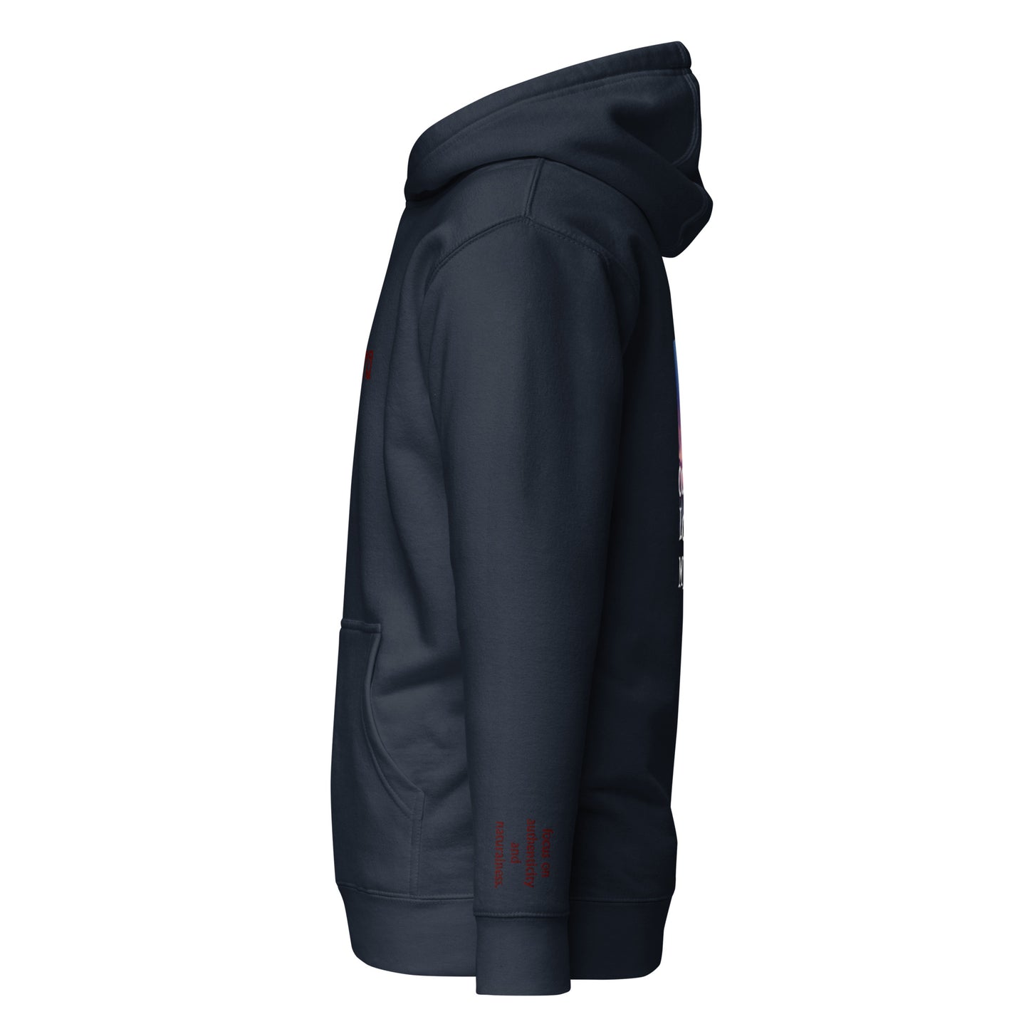 Veriterra: Women's Hoodie, Classic Cotton: Focus on authenticity and naturalness(Truth Seeking)
