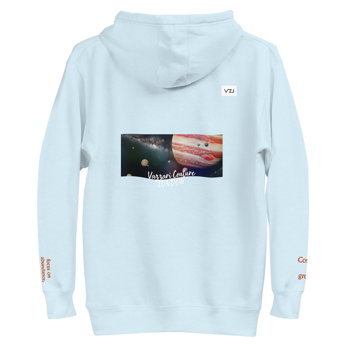 Jovianova: Unisex Hoodie, Classic Cotton: Focus on abundance, growth, and success(Cosmic growth)