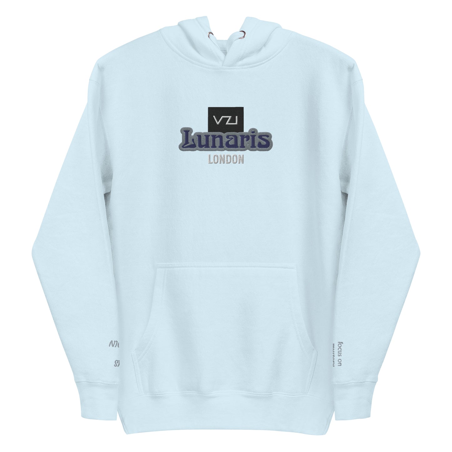 Lunaris: Unisex-Hoodie, klassische Baumwolle: Fokus auf Mysterium und Intuition (Nachthimmel)