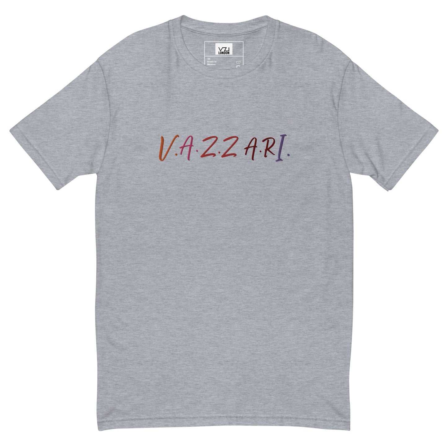 VAZZARI: Fitted T-shirt: Casual Smart, Cotton Thread - VZI - Vazzari Couture