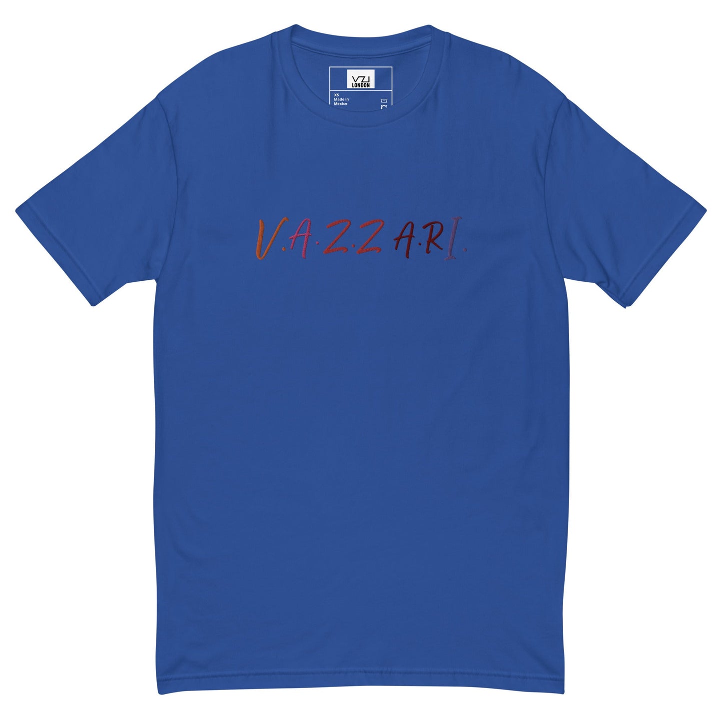 VAZZARI: Fitted T-shirt: Casual Smart, Cotton Thread - VZI - Vazzari Couture