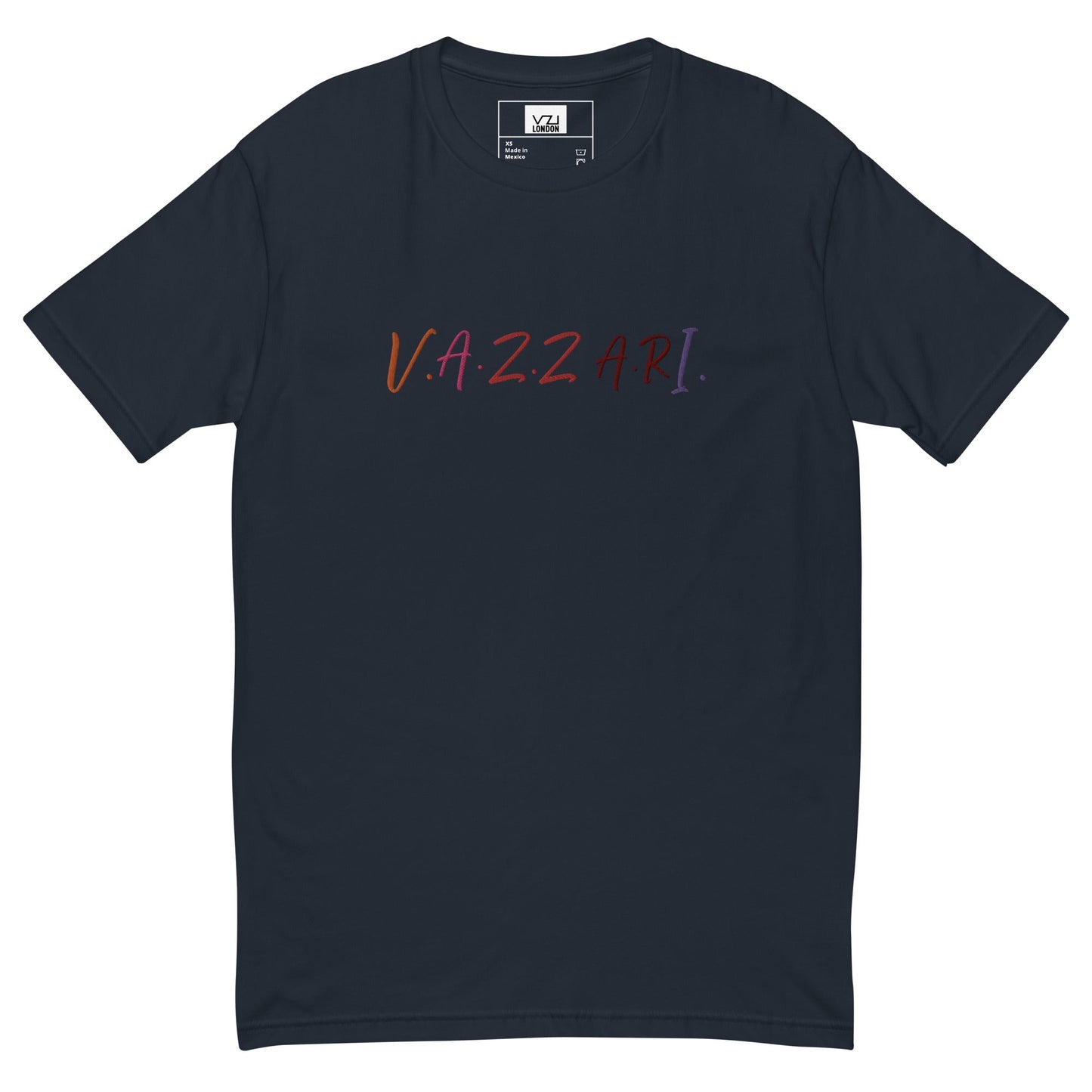 VAZZARI: Fitted T-shirt: Casual Smart, Cotton Thread - VZI - Vazzari Couture