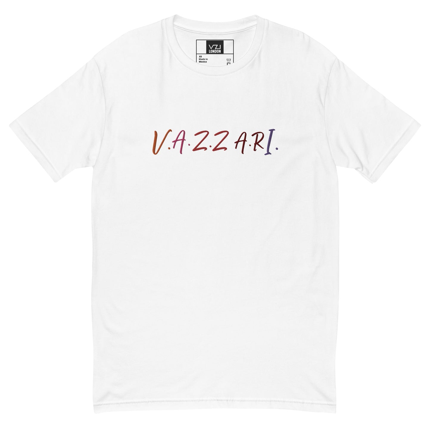 VAZZARI: Fitted T-shirt: Casual Smart, Cotton Thread - VZI - Vazzari Couture