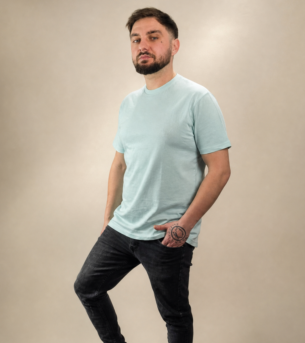 8 Pack 8 Colours - Now 60£ - Save 56% - Basic Tees 100% Cotton - RRP 136