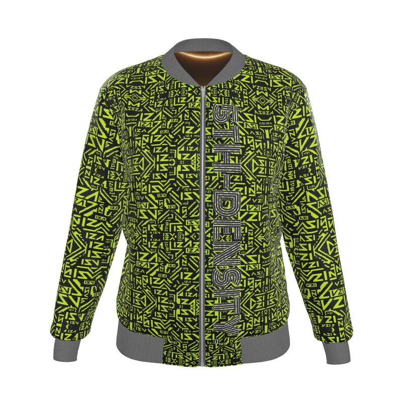 Women’s Reversible Silk Bomber Jacket — 5TH DENSITY | VAZZARI FORGED
