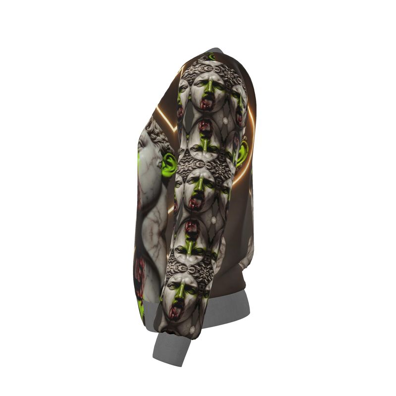 Women’s Reversible Silk Bomber Jacket — 5TH DENSITY | VAZZARI FORGED