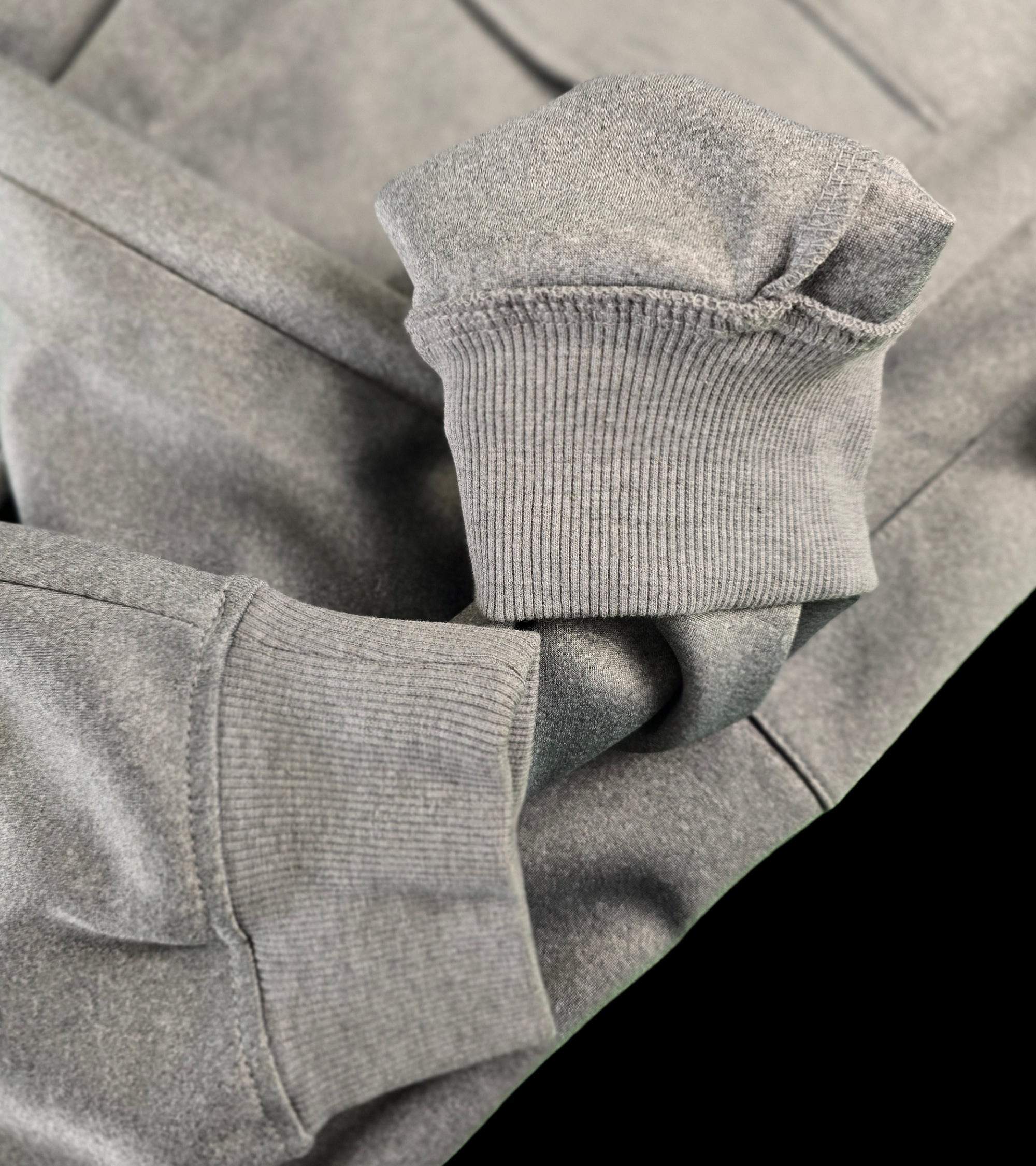Men’s Plain Grey Tracksuit | Soft Stretch Fabric | Comfortable Fit | Cargo Pockets