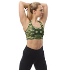 VZI SuperSport: Longline Sports Bra - Ammo Attire, Endurance Series, Premium Material, Removable padding