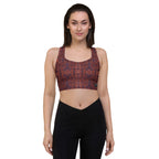 Crimson Deities : Longline Sports Bra - SuperSport, Endurance Series, Double-layered waistline band
