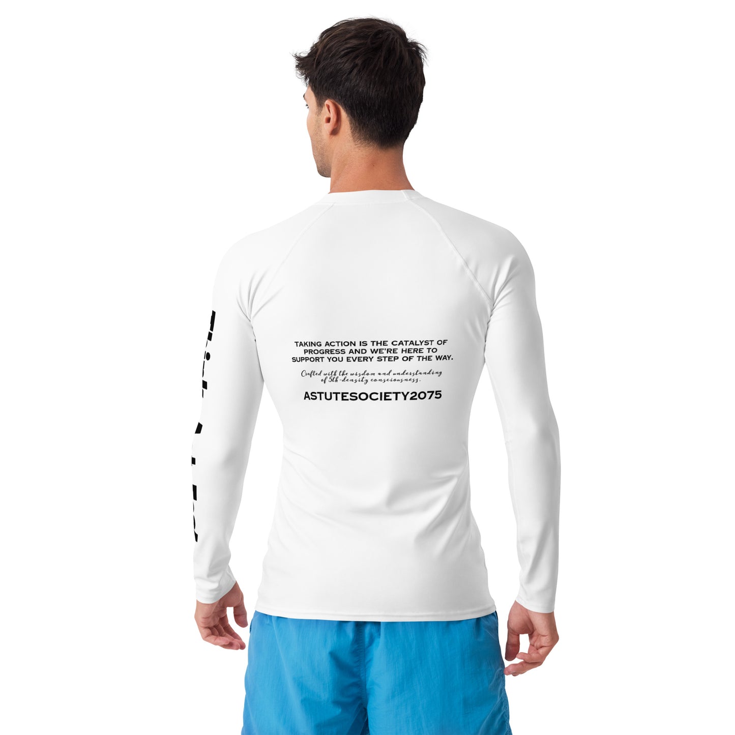 Men's Rash Guard - VZI SuperSport: UPF 50+, Slim-Fitted, Activewear, Long Sleeve