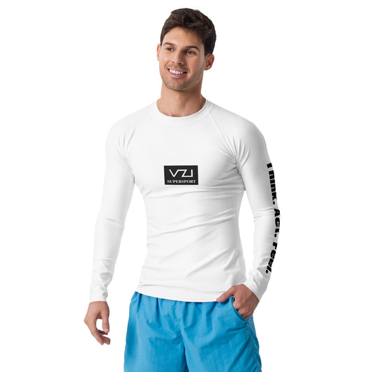 Men's Rash Guard - VZI SuperSport: UPF 50+, Slim-Fitted, Activewear, Long Sleeve