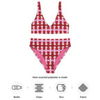 VZI Beachwear Set - High-Waisted Bikini + Bra: Smart Occasion, The Statuesque