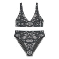 VZI Beachwear: Set - High-Waisted Bikini + Bra: Army 2075, Smart Occasion