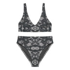 VZI Beachwear: Set - High-Waisted Bikini + Bra: Army 2075, Smart Occasion