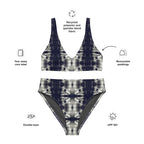 VZI Beachwear: Set - High-Waisted Bikini + Bra: Smart Occasion, The Spasm