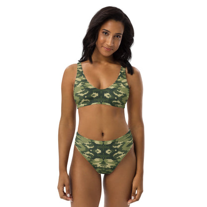VZI Beachwear: Set - High-Waisted Bikini + Bra: Smart Occasion, Ammo Attire