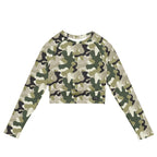 VZI Long Sleeve Crop Top
