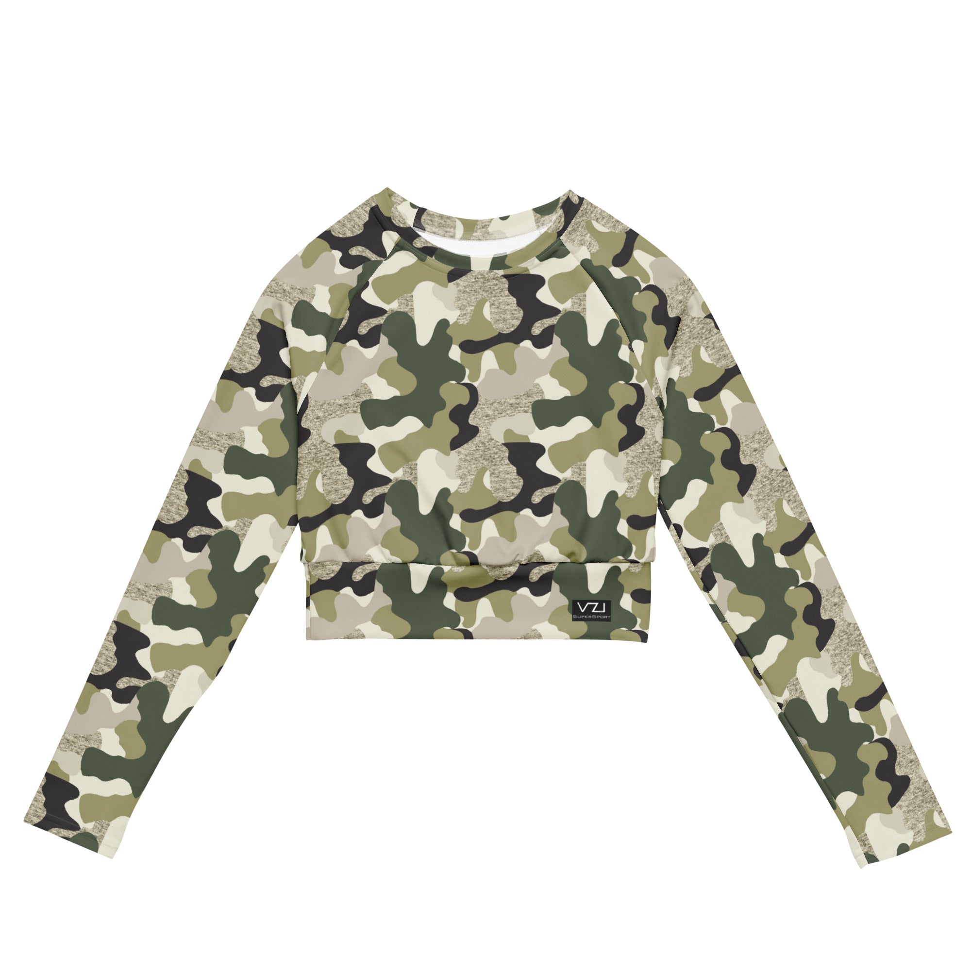 VZI Long Sleeve Crop Top