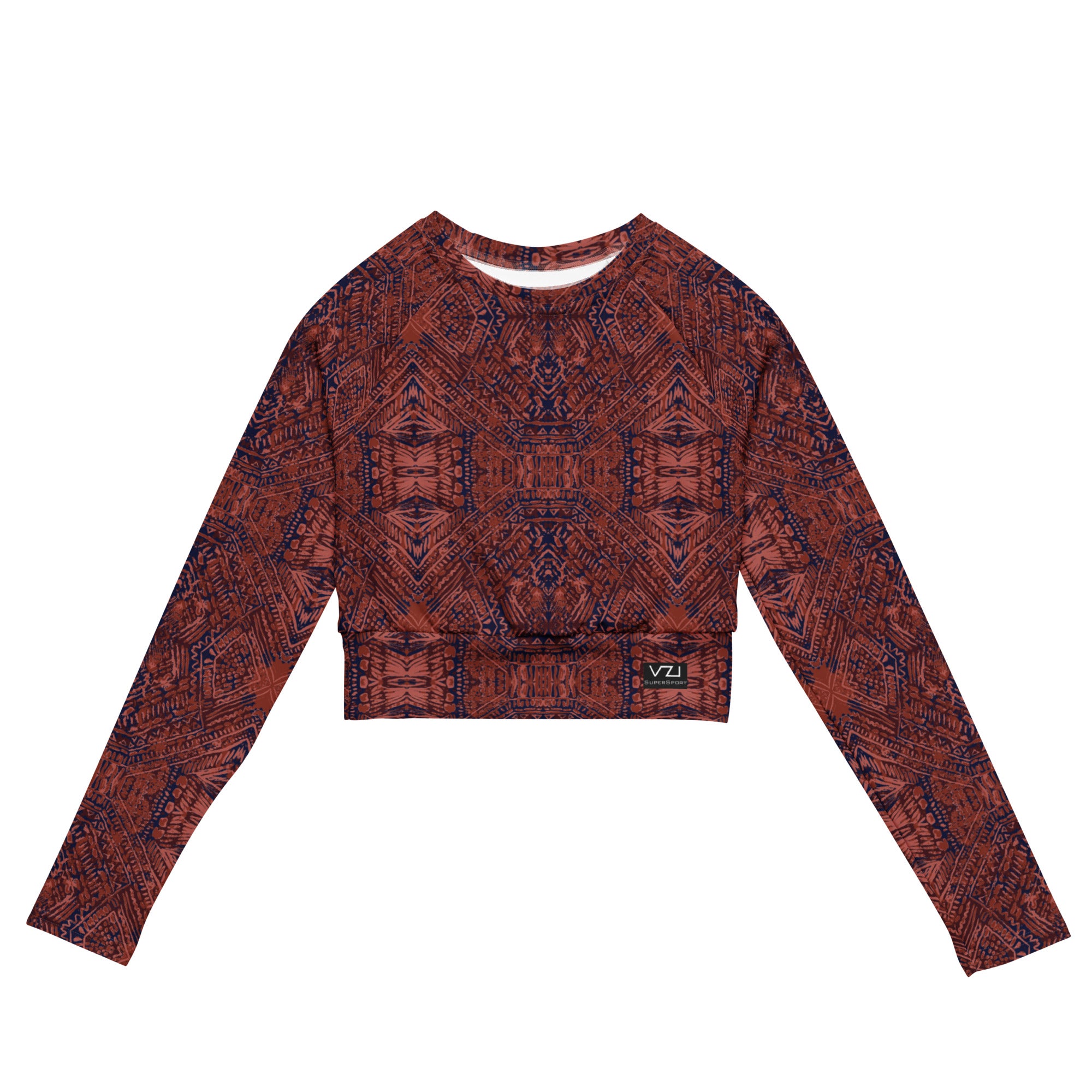 VZI Long Sleeve Crop Top