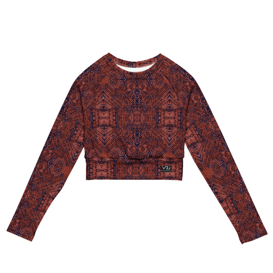 VZI Long Sleeve Crop Top