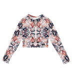 VZI Long Sleeve Crop Top