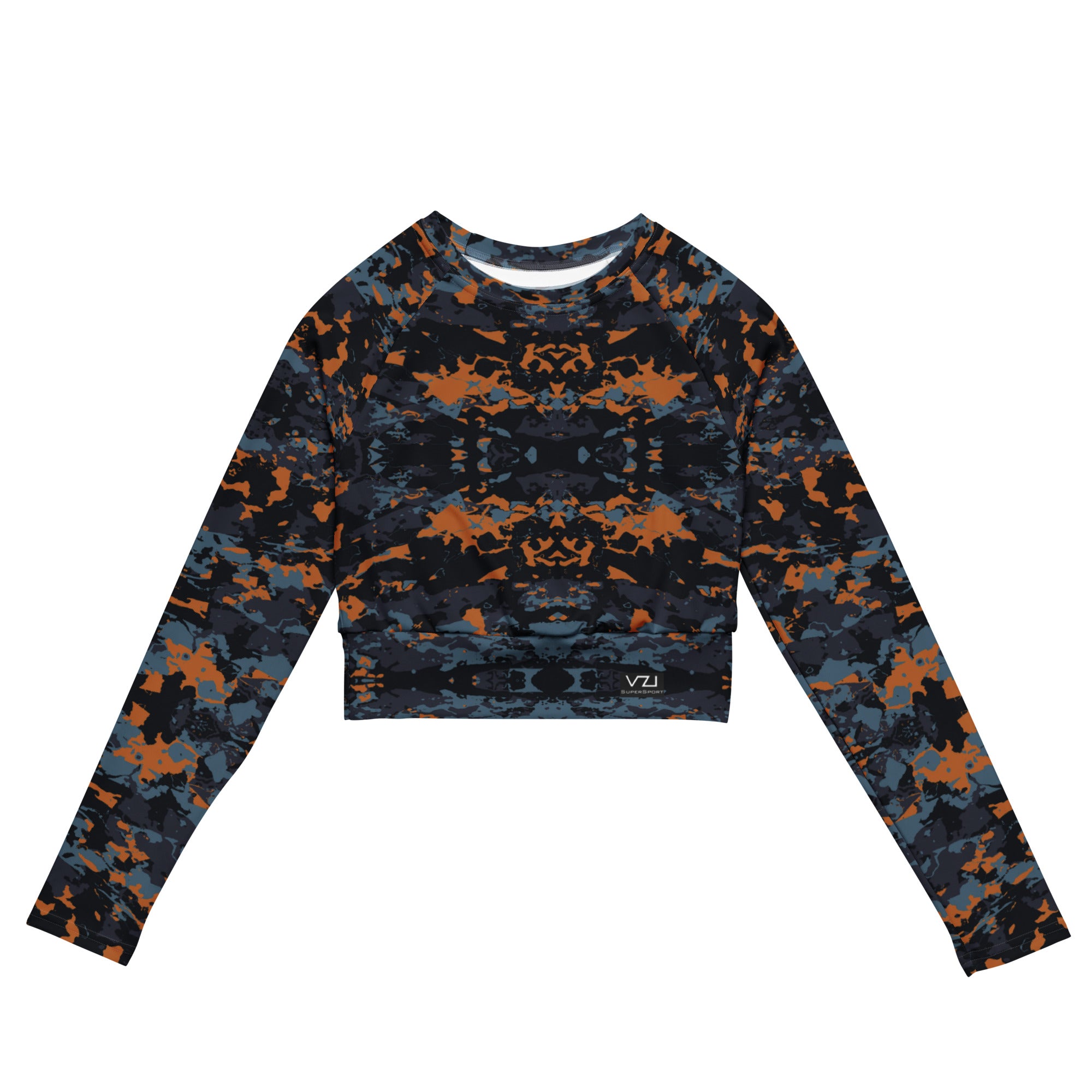 VZI Long Sleeve Crop Top