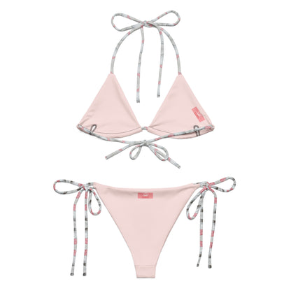 Alabaster Grace: String Bikini - VZI Beachwear, Set, Removable padding, Soft and Strechy