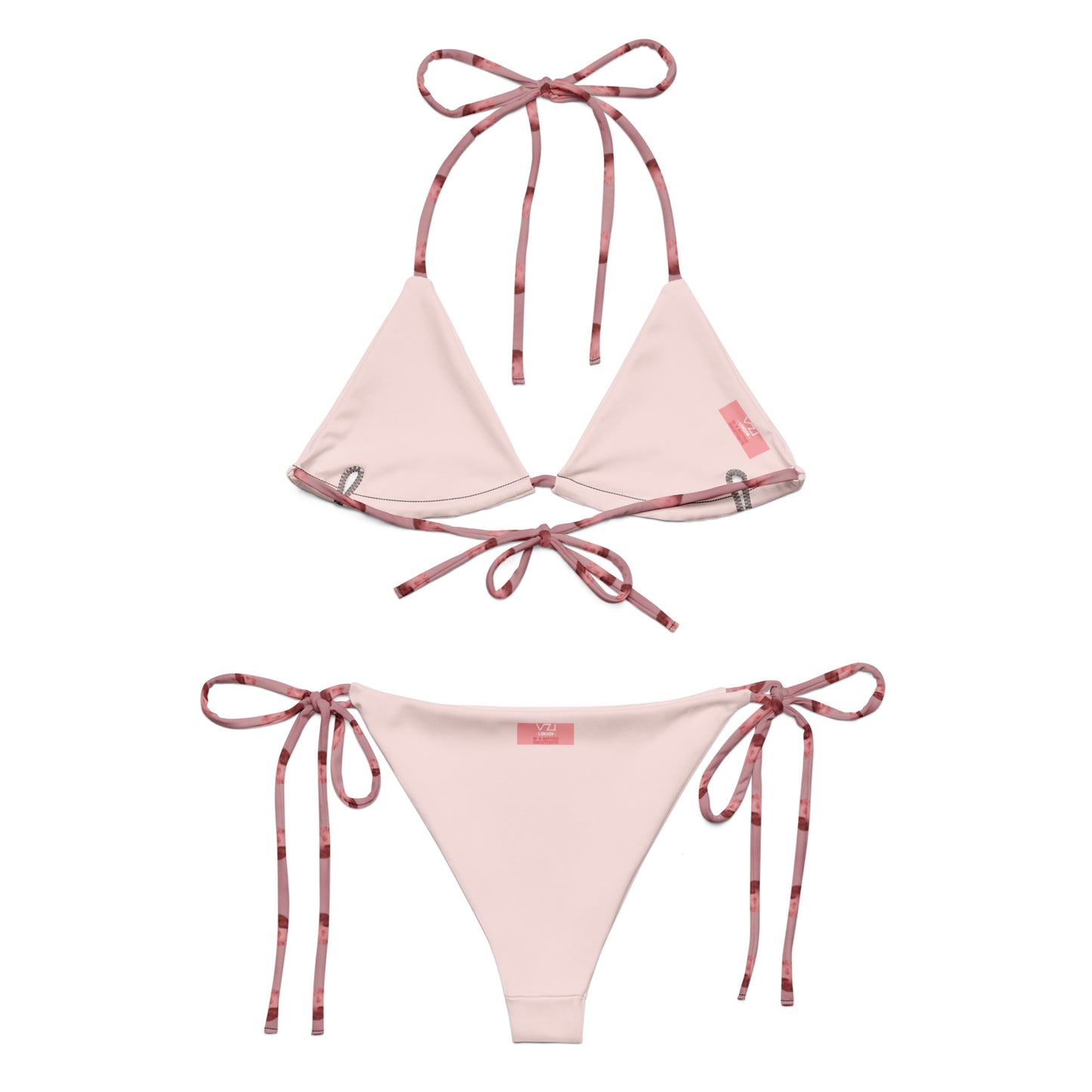 Enigma elegance: String Bikini - VZI Beachwear, Set, Removable padding, Soft and Strechy