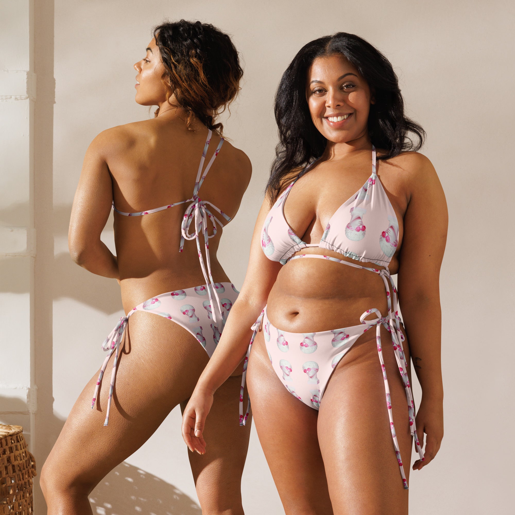 Gazer Illusion: String Bikini - VZI Beachwear, Set, Removable padding, Soft and Strechy