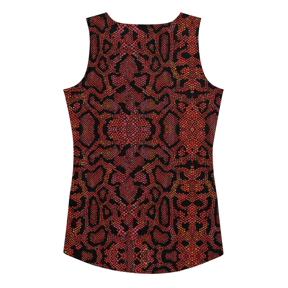 Crimson Serpent: Tank Top For Women's - Endurance Series, SuperSport, Essential Addition