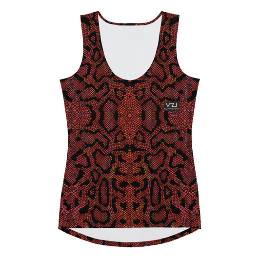 Crimson Serpent: Tank Top For Women's - Endurance Series, SuperSport, Essential Addition
