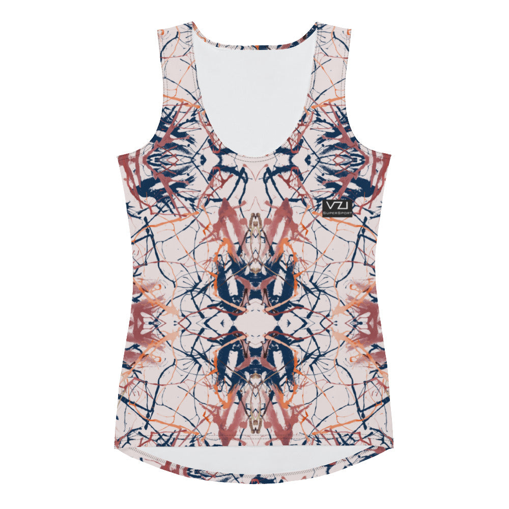 Vazzari Cybernetic 2075 Tank Top on a clean white background