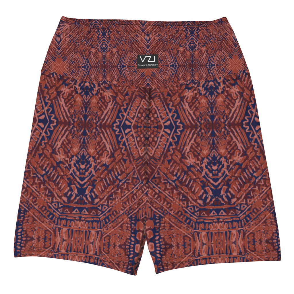 Crimson Deities: Yoga Shorts For Women's: - SuperSport, Endurance Series, High waistband, Inner pocket